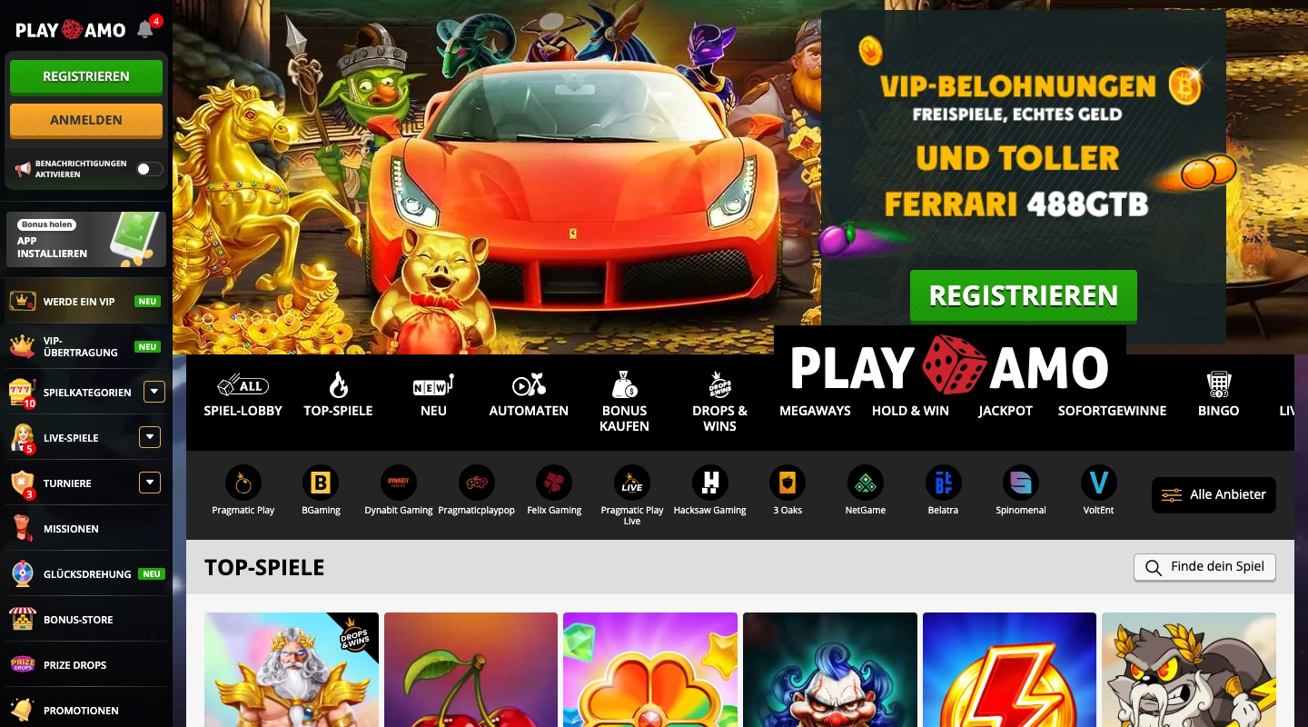 PlayAmo Site